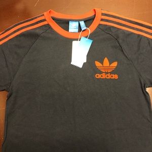 adidas Shirts - ADIDAS Blue CLFN TEE BQ7546 short sleeve Tshirt adidas Shirts - ADIDAS Blue CLFN TEE BQ7546 short sleeve Tshirt